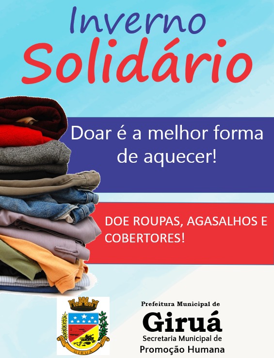 Lançamento Campanha Inverno Solidário 2022